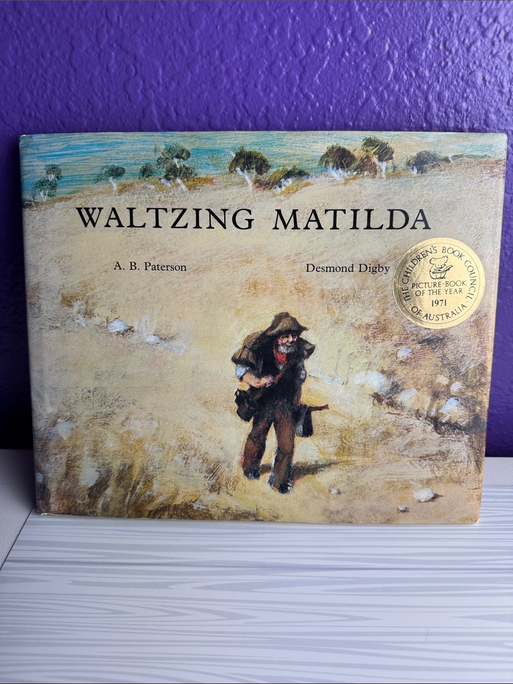 Waltzing Matilda Picture Book - Classic Edition (Cream, Brown)